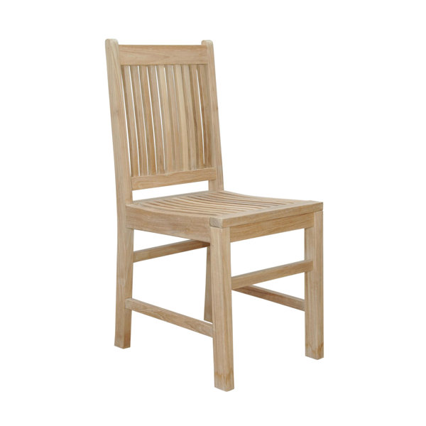 Medium Wood Custom Patio Dining Chairs You'll Love Wayfair